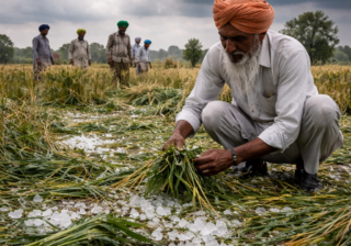 Punjab Weather Update: ਅਪ੍ਰੈਲ ‘ਚ ਠੰਢ ਵਾਪਸ, ਗੜਿਆਂ ਨੇ ਫਸਲਾਂ ਨੂੰ ਪਹੁੰਚਾਇਆ ਭਾਰੀ ਨੁਕਸਾਨ