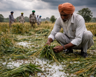 Punjab Weather Update: ਅਪ੍ਰੈਲ ‘ਚ ਠੰਢ ਵਾਪਸ, ਗੜਿਆਂ ਨੇ ਫਸਲਾਂ ਨੂੰ ਪਹੁੰਚਾਇਆ ਭਾਰੀ ਨੁਕਸਾਨ